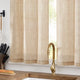 
                    
                      Dark Boho Stripe Linen Kitchen Curtains - Jinchan Home
                    
                  