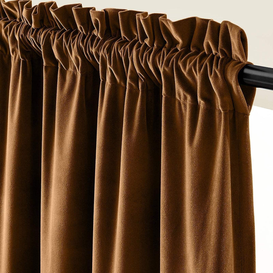 Velvet Curtain (1 Panel) - Jinchan Home
