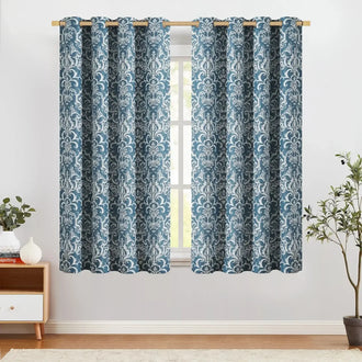 
                    
                      Damask Heritage Vintage Curtains - Jinchan Home
                    
                  