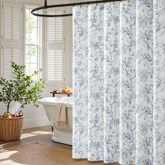 Botanical Floral Shower Curtain - Jinchan Home