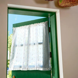
                    
                      Semi Sheer Kitchen Curtains - Jinchan Home
                    
                  
