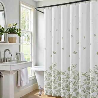 
                    
                      Vintage Bird Floral Shower Curtain - Jinchan Home
                    
                  