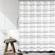 
                    
                      Two-Tone Striped Shower Curtain - Jinchan Home
                    
                  