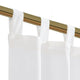 
                    
                      Solid Linen Tab-Top Sheer Kitchen Curtains - Jinchan Home
                    
                  