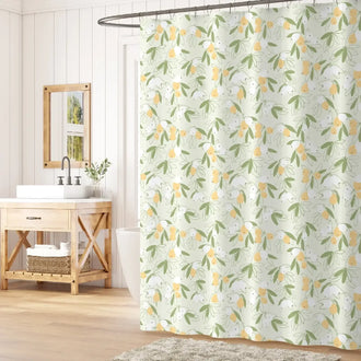 
                    
                      Loquat Branch & Fruit Pattern Shower Curtain - Jinchan Home
                    
                  