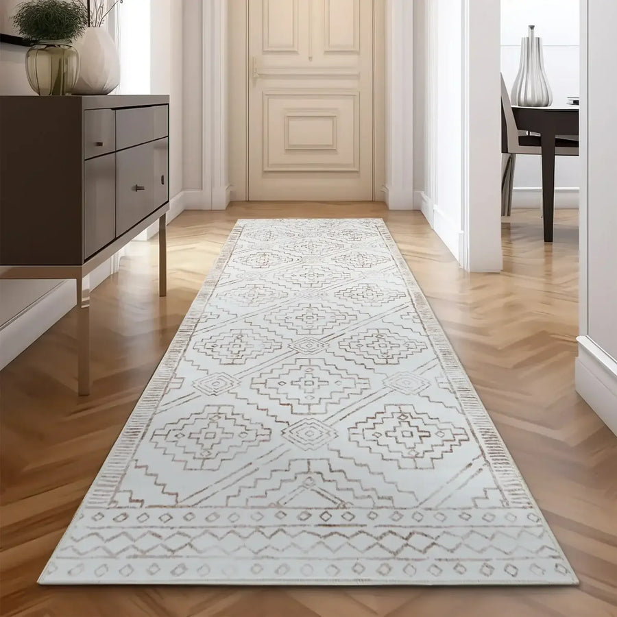 Moroccan Berber Geometric Area Rug - Jinchan Home