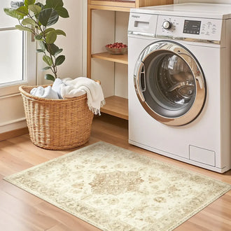 
                    
                      Soft Vintage Medallion Area Rug - Jinchan Home
                    
                  