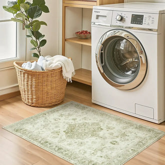 
                    
                      Soft Vintage Medallion Area Rug - Jinchan Home
                    
                  