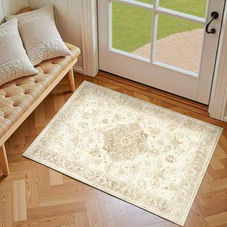 
                    
                      Soft Vintage Medallion Area Rug - Jinchan Home
                    
                  