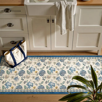 
                    
                      Vintage Floral Butterfly Botanical Area Rug - Jinchan Home
                    
                  