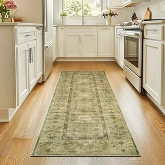 
                    
                      Vintage Floral Border Area Rug - Jinchan Home
                    
                  