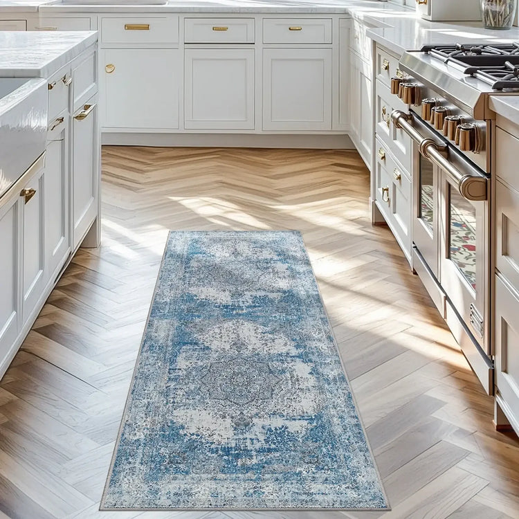 Hazy Medallion Rug - Jinchan Home