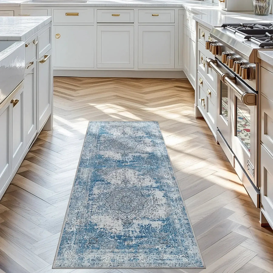 Hazy Medallion Rug - Jinchan Home