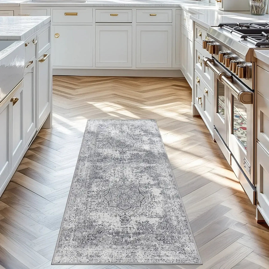 Hazy Medallion Rug - Jinchan Home
