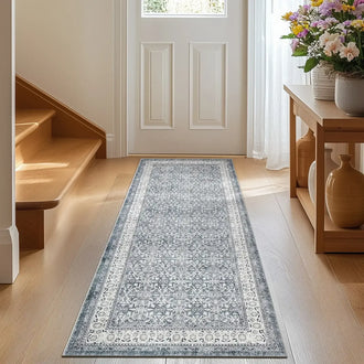 
                    
                      All Over Floral Pattern Vintage Persian Medallion Rug - Jinchan Home
                    
                  