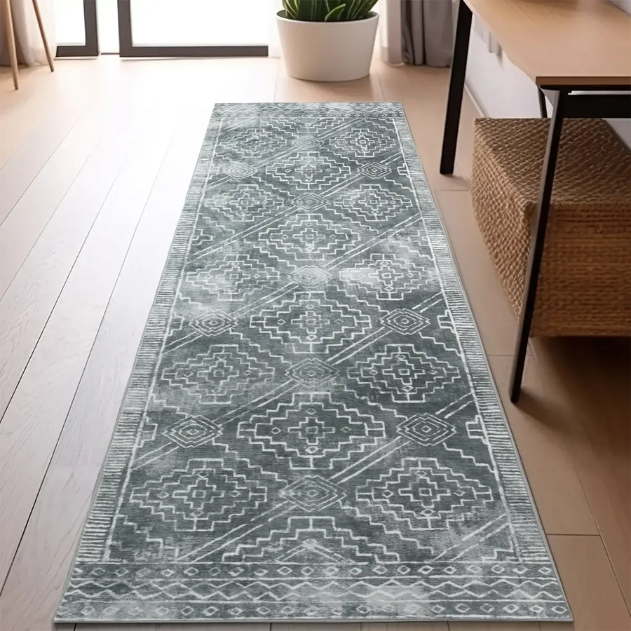 Moroccan Berber Geometric Area Rug - Jinchan Home