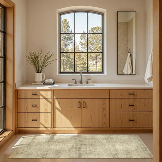 
                    
                      Distressed Geometric Area Rug - Jinchan Home
                    
                  