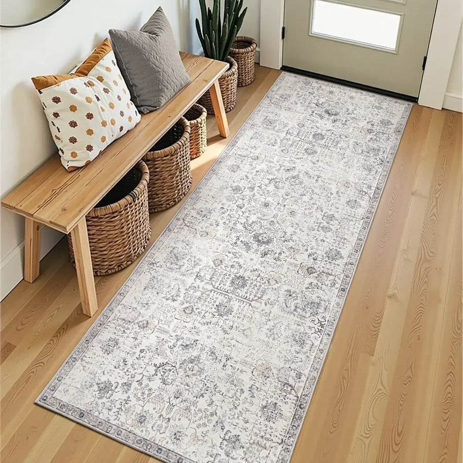 Vintage Floral Bug Rug - Jinchan Home