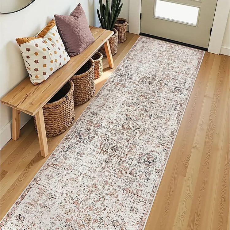 Vintage Floral Bug Rug - Jinchan Home