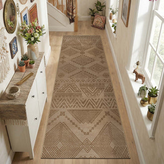 
                    
                      Jinchan Faux Jute Geometric Area Rug - Jinchan Home
                    
                  