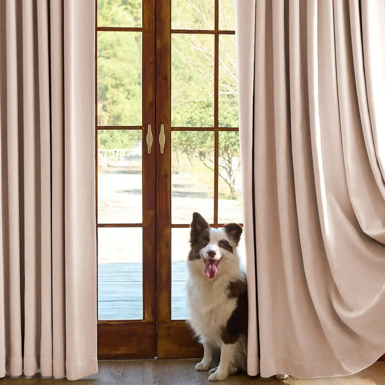 Luxe Chenille Blackout 3-in-1 Curtains - Jinchan Home