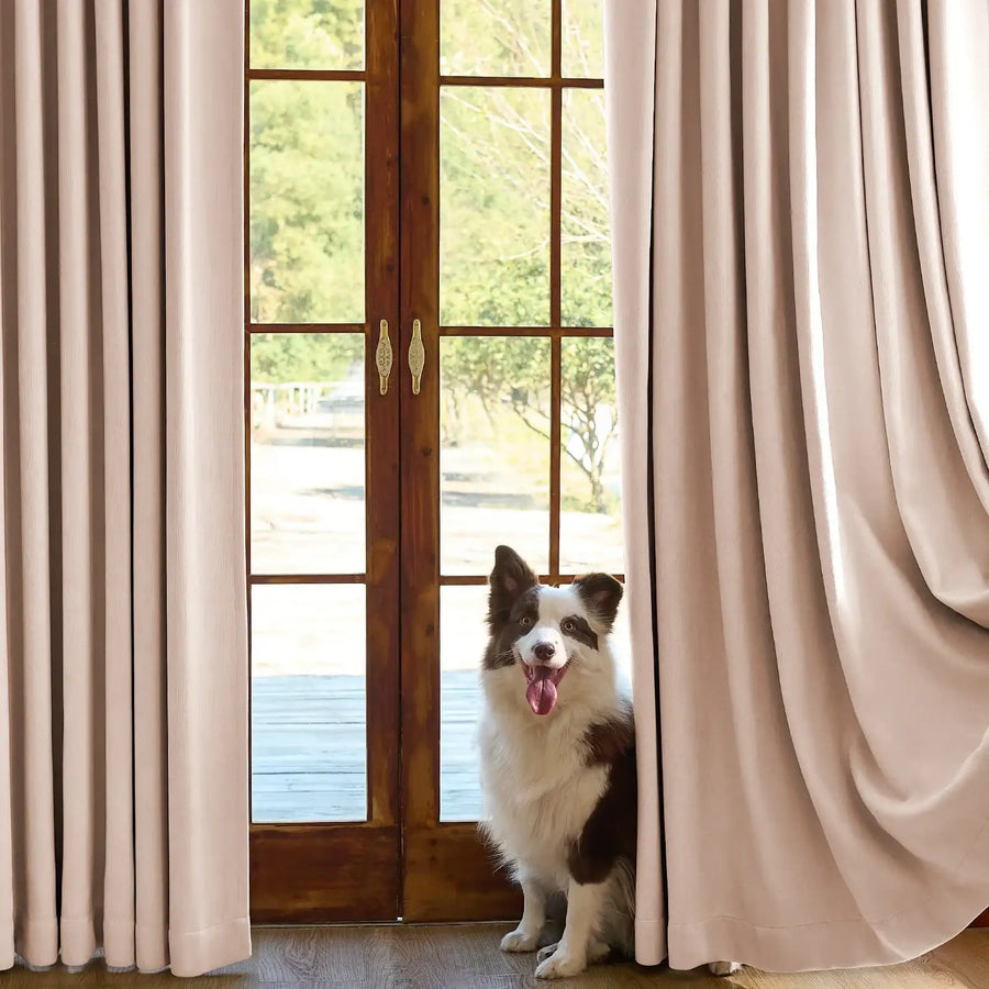 Luxe Chenille Blackout 3-in-1 Curtains - Jinchan Home