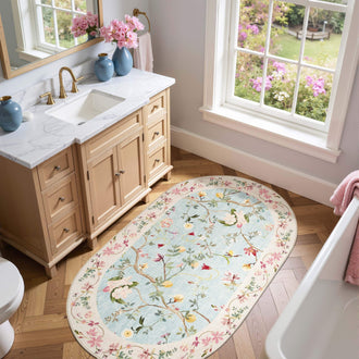 
                    
                      Floral Vine Rug - Jinchan Home
                    
                  
