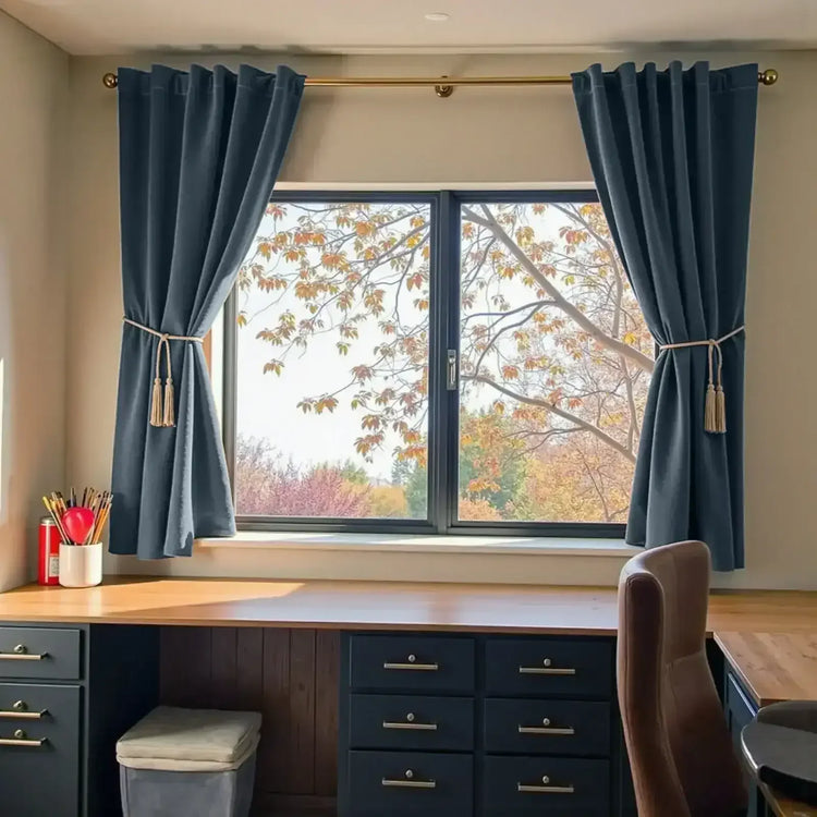 Velvet Curtain (1 Panel) - Jinchan Home