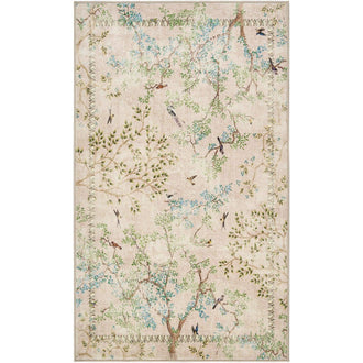 
                    
                      Branches & Birds Botanical Print Area Rug - Jinchan Home
                    
                  