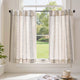 
                    
                      Boho Geometric Stripe Embroidered Kitchen Curtains - Jinchan Home
                    
                  