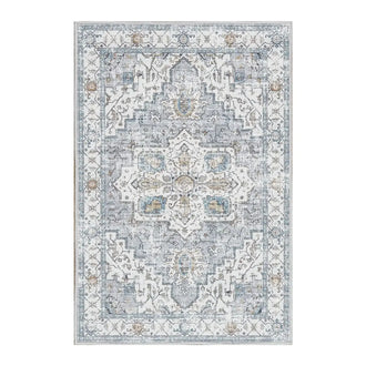 
                    
                      Vintage Persian-Style Distressed Area Rug - Jinchan Home
                    
                  