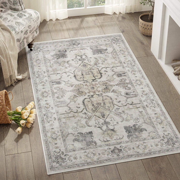Vintage Serapi Medallion Rug - Jinchan Home