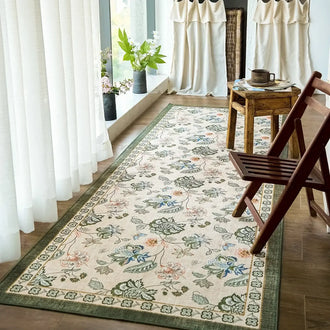 
                    
                      Vintage Floral Butterfly Botanical Area Rug - Jinchan Home
                    
                  
