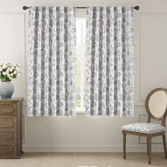 
                    
                      Botanical Vine Brushstroke Curtains - Jinchan Home
                    
                  
