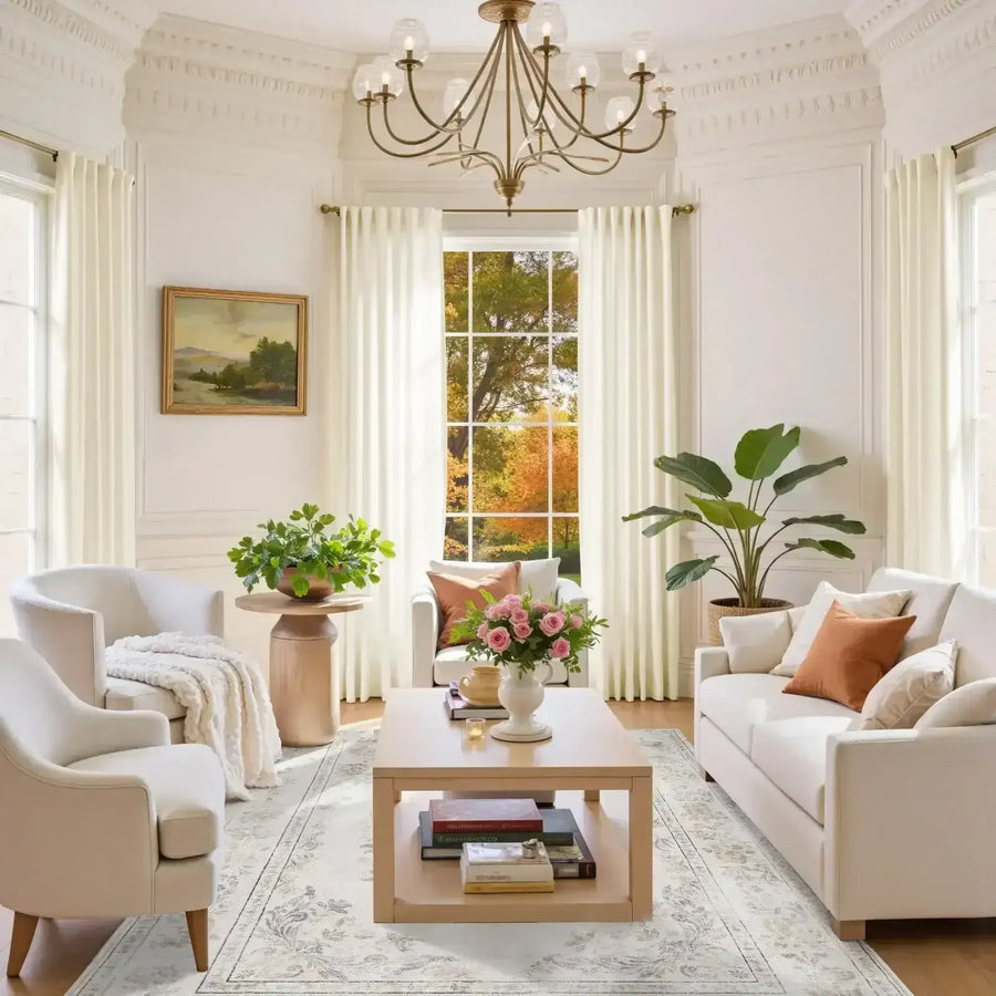 Velvet Light Filtering Curtain (1 Panel) - Jinchan Home