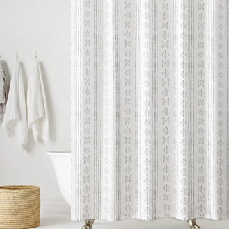 
                    
                      Geometric Totem Vertical Stripe Shower Curtain - Jinchan Home
                    
                  