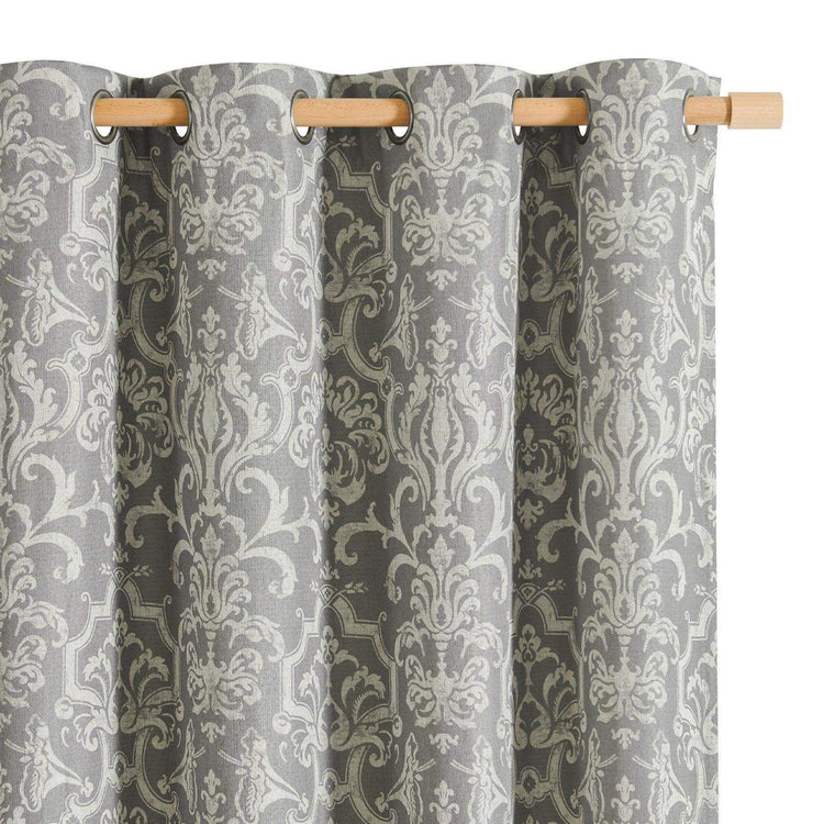 Damask Heritage Vintage Curtains - Jinchan Home