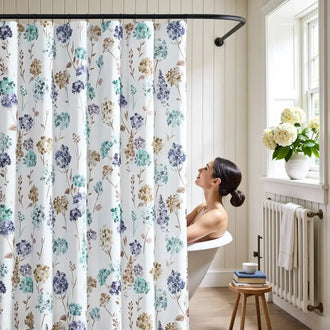
                    
                      Vintage Hydrangea Floral Shower Curtain - Jinchan Home
                    
                  