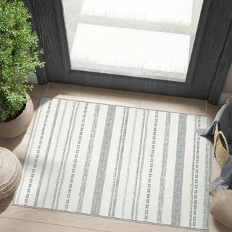 
                    
                      Boho Multi-Striped Geometric Area Rug - Jinchan Home
                    
                  