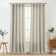 
                    
                      Solid Faux Linen 3-in-1 Curtains - Jinchan Home
                    
                  