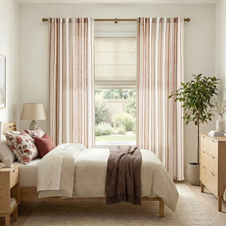 
                    
                      Shadow Stripe Linen Blend Curtains - Jinchan Home
                    
                  