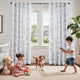 
                    
                      Bunny & Squirrel Toile Linen Curtains - Jinchan Home
                    
                  