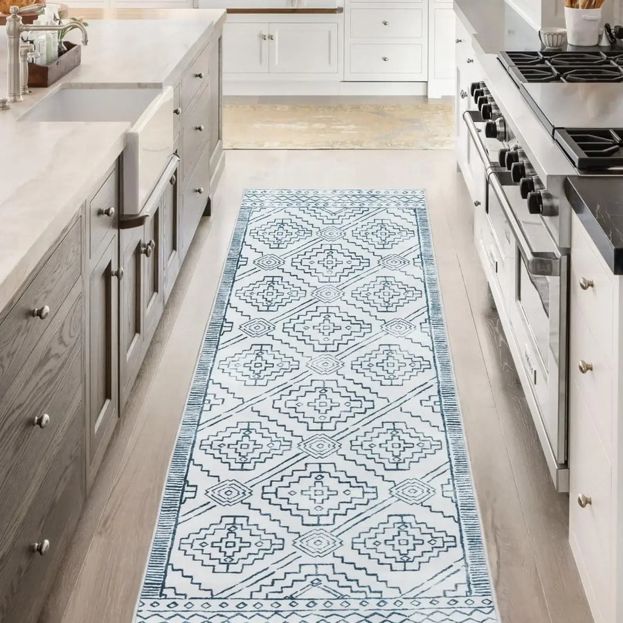 Moroccan Berber Geometric Area Rug - Jinchan Home