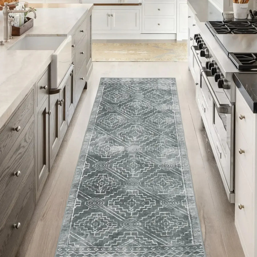 Moroccan Berber Geometric Area Rug - Jinchan Home