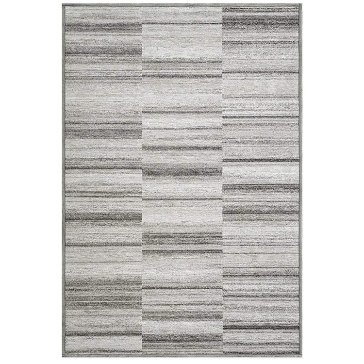 Striped Patchwork Area Rug - Jinchan Home