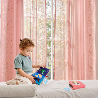 
                    
                      Boho Sheer Bordered Floral Embroidered Curtains - Jinchan Home
                    
                  