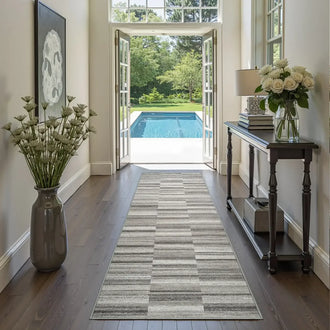
                    
                      Striped Patchwork Area Rug - Jinchan Home
                    
                  