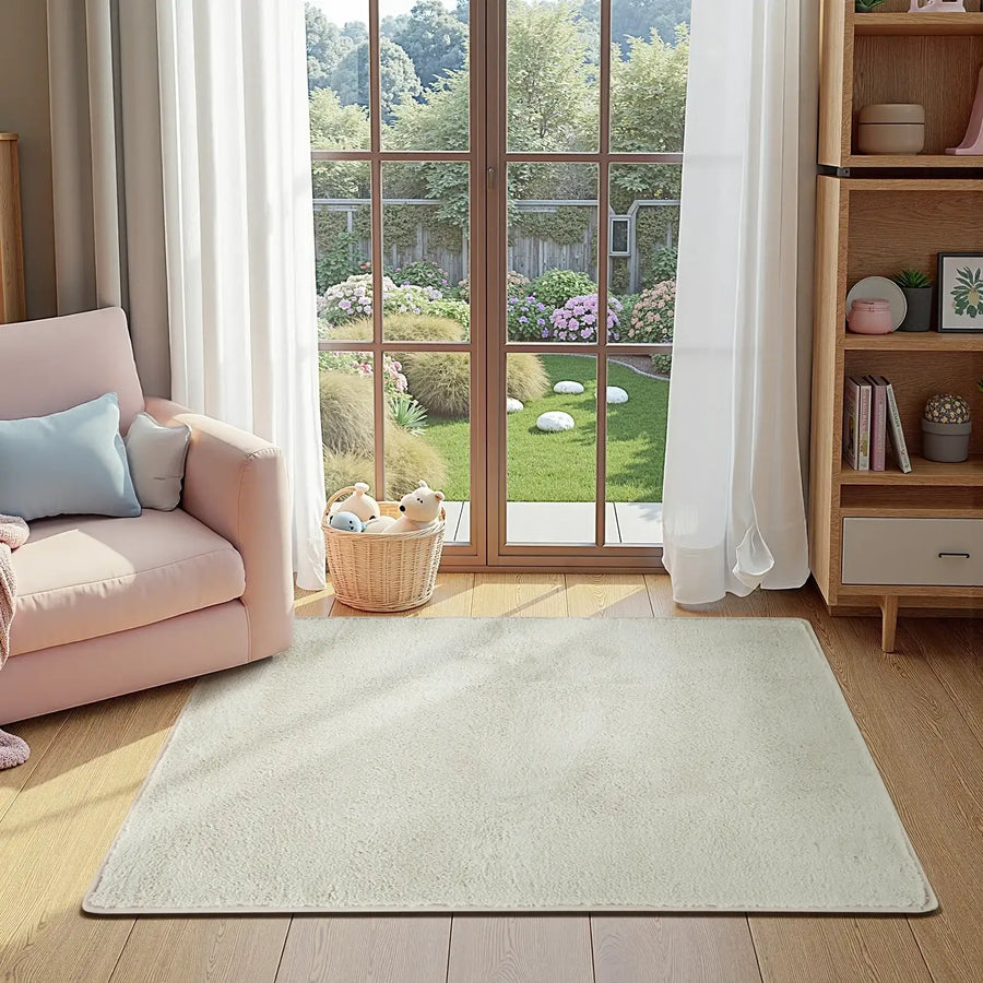 Cloudy Plush Rug - Jinchan Home