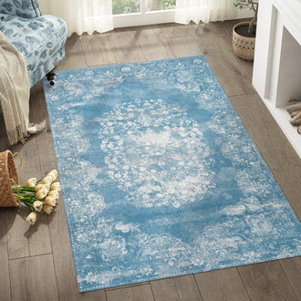 
                    
                      Faded Persian Medallion Area Rug - Jinchan Home
                    
                  