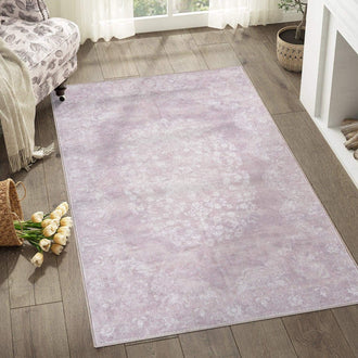 
                    
                      Antique Distressed Medallion Area Rug - Jinchan Home
                    
                  